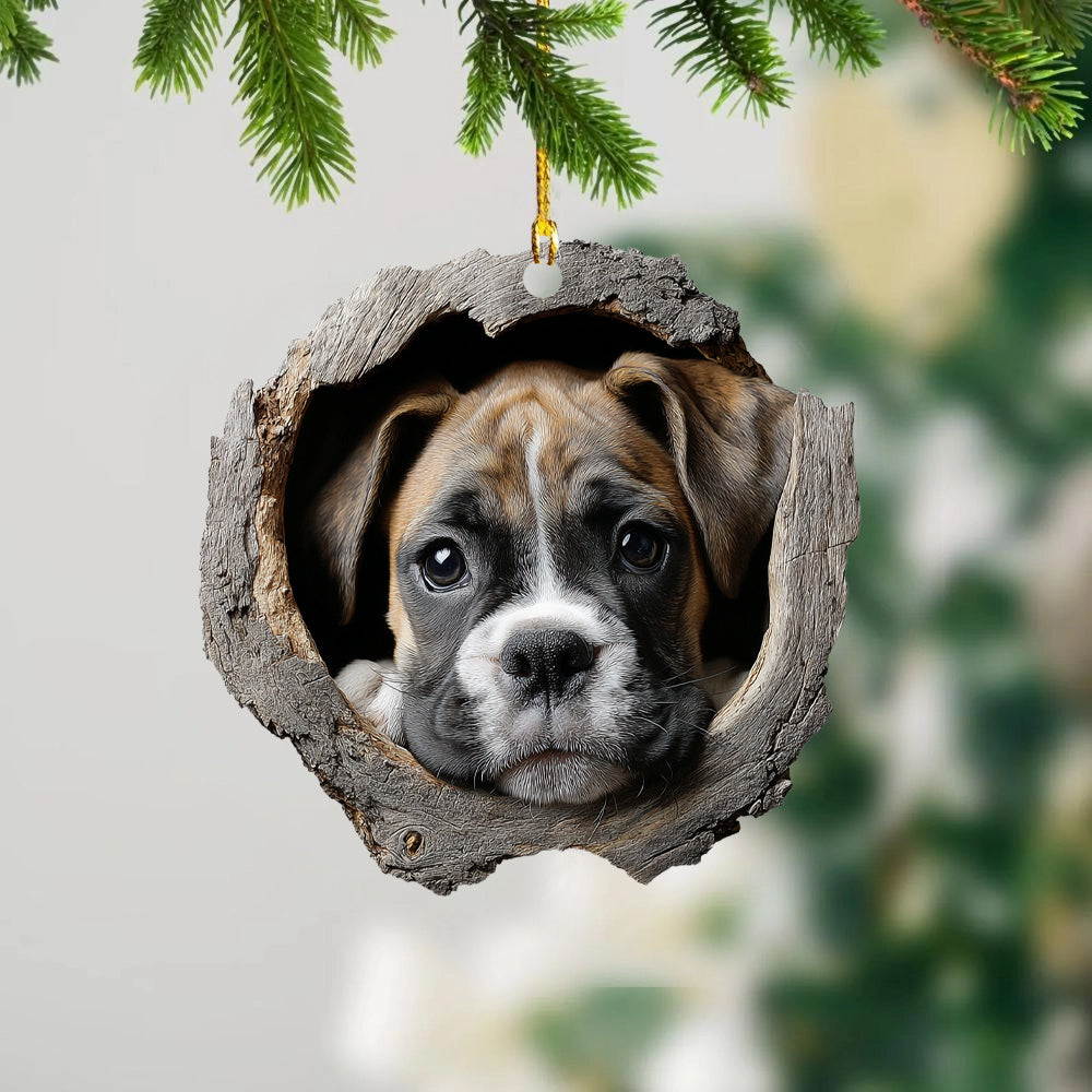 Boxer Dog - Animal Christmas Ornament CH182