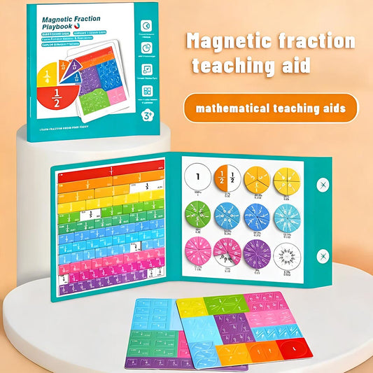 Magnetic Fraction Math Learning Book