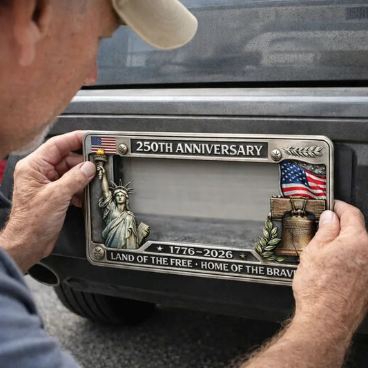 250th Anniversary Commemorative License Plate Frame