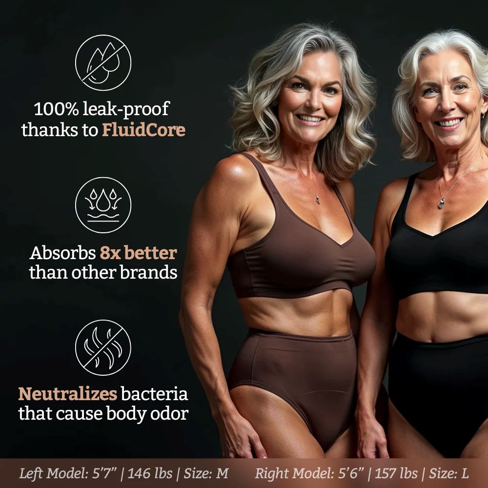 Vera's Signature Leakproof Underwear (Mocha Luxe)