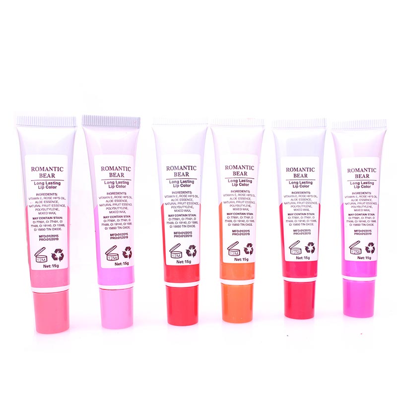 Peel off Lip Stain Waterproof Lipstick