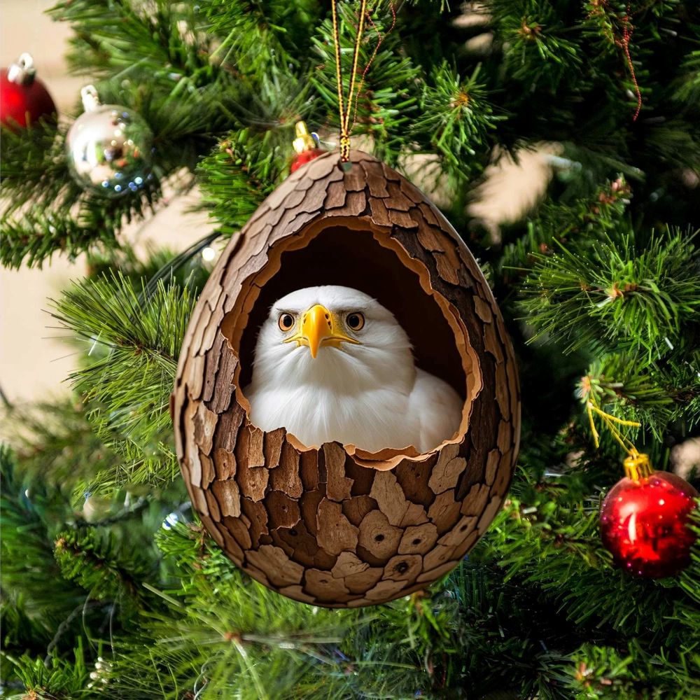 Eagle - Animal Christmas Ornament CH092