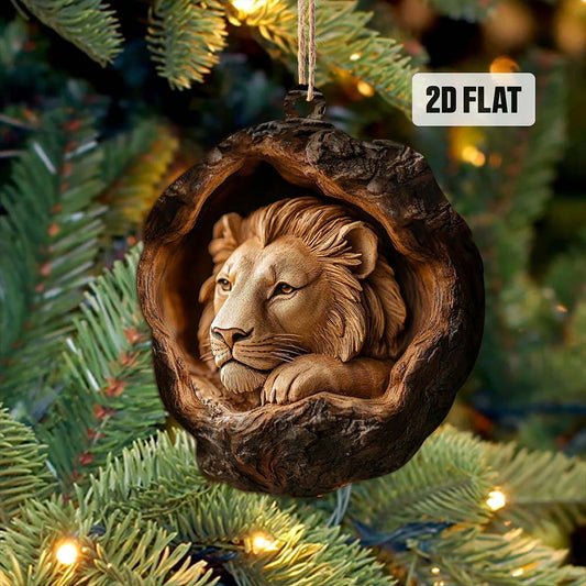 Lion - Animal Christmas Ornament CH228