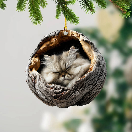 Persian Cat - Animal Christmas Ornament CH255