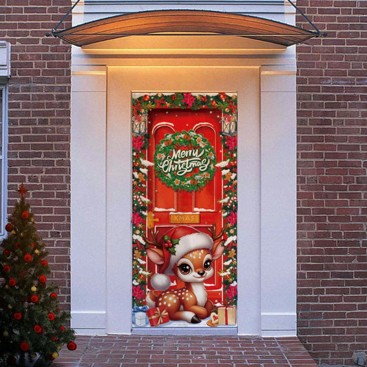 Christmas Front Door Decoration - Elk - H523