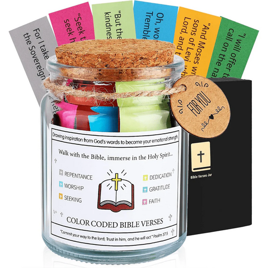 WALK WITH THE BIBLE VERSE JAR