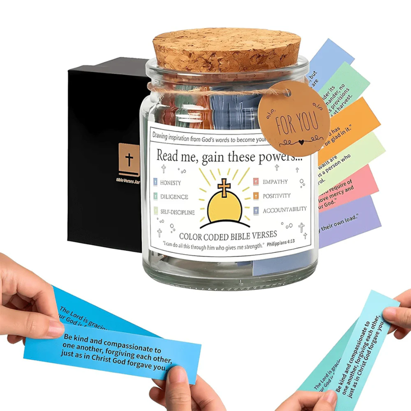 GAIN EMOTIONAL STRENGTHBIBLE VERSES JAR