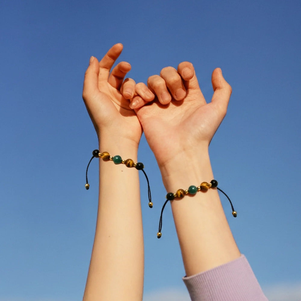 Girl Gang Courage And Strength Crystal Bracelet
