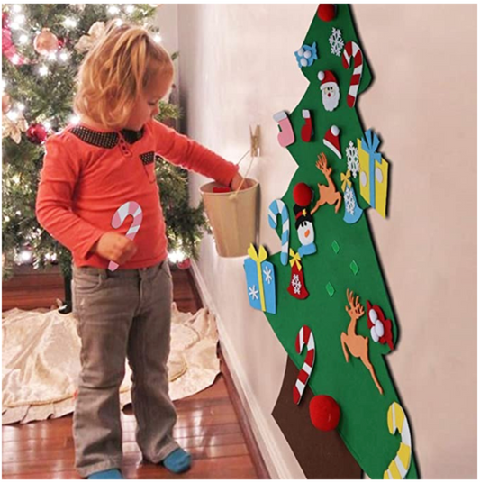 DIY Felt Tree & Spare Ornaments BundlećLimited Time Promotionć