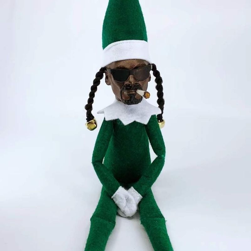 Snoop On A Stoop Christmas Elf Doll