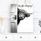 Vintage Highland Cow - D581- Gallery Wrapped Canvas Prints
