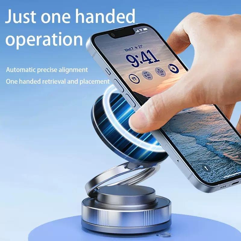 360° Adjustable Vacuum Magnetic Phone Holder