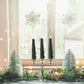Christmas Tree LED Taper Candles Flickering with Remote Timer