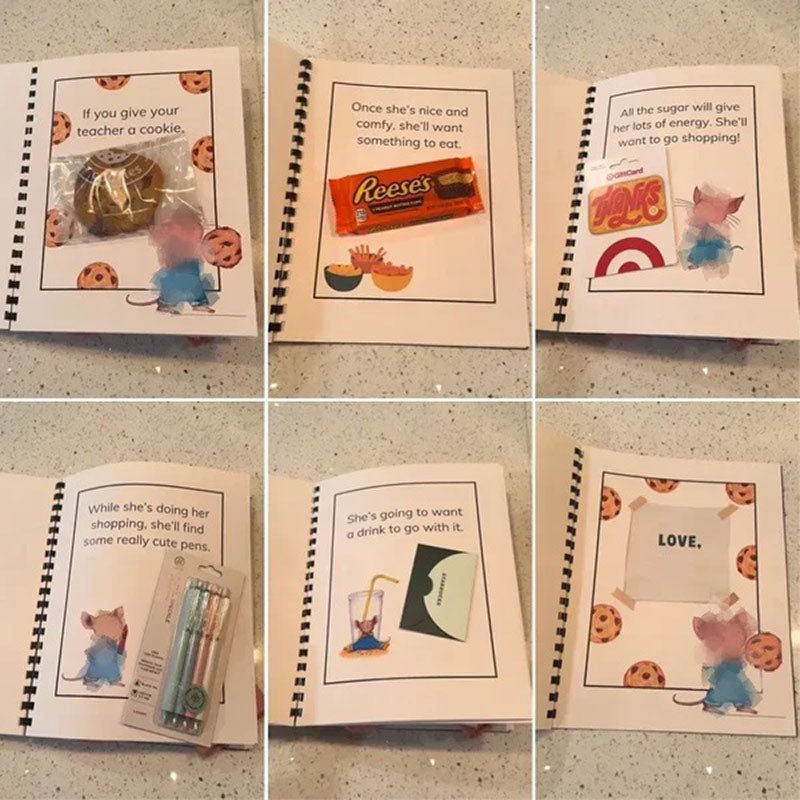 "IF YOU GIVE YOUR TEACHER A COOKIE" Gift Book