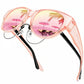 2025 New Polarized UV400 Protection Trendy Round Cat-eye Sunglasses