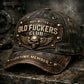 Old Fuckers Club-Handmade Vintage Baseball Cap
