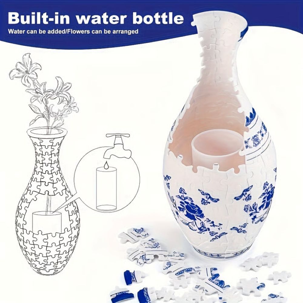 3D Puzzle Vase