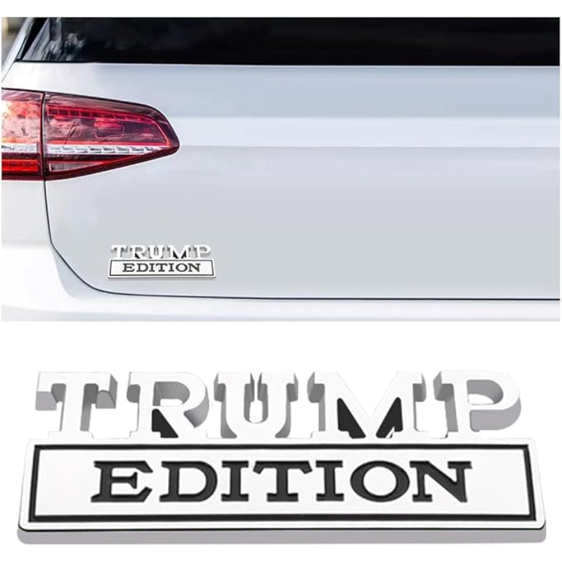 Trump Edition - Emblem Sticker Badge, Funny Decals for Car, Truck, SUV, Motorcycle - TE022