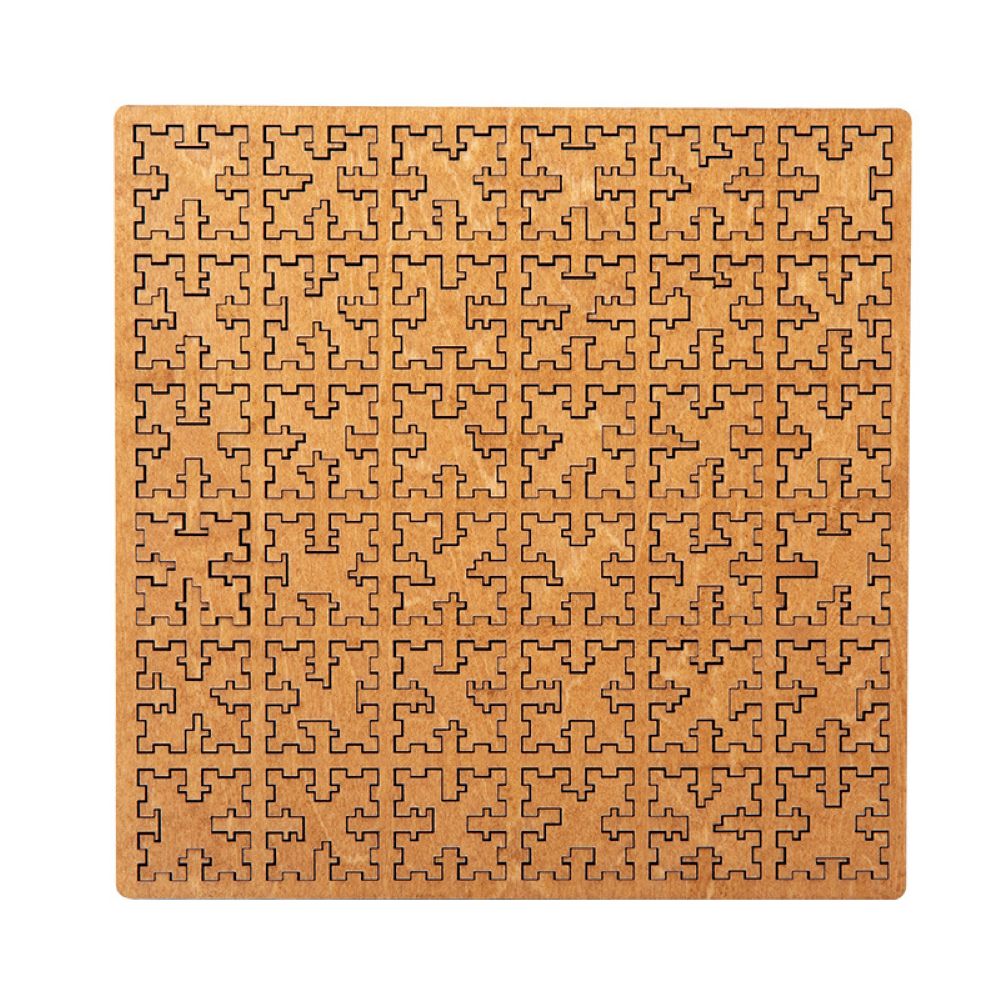 Fractal Tray Puzzles