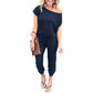 Plus Size Off-Shoulder Romper – Comfy Summer Jumpsuit