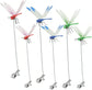 Dragonfly Clip Bug Repe Llent - 3D Dragonfly Garden Decor Deer and Horse Fly Deterrent for Indoor/Outdoor Garden