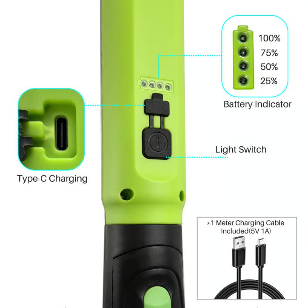 3000 Lumens Rechargeable Work Light — Bright, Tough & Built for Every Job