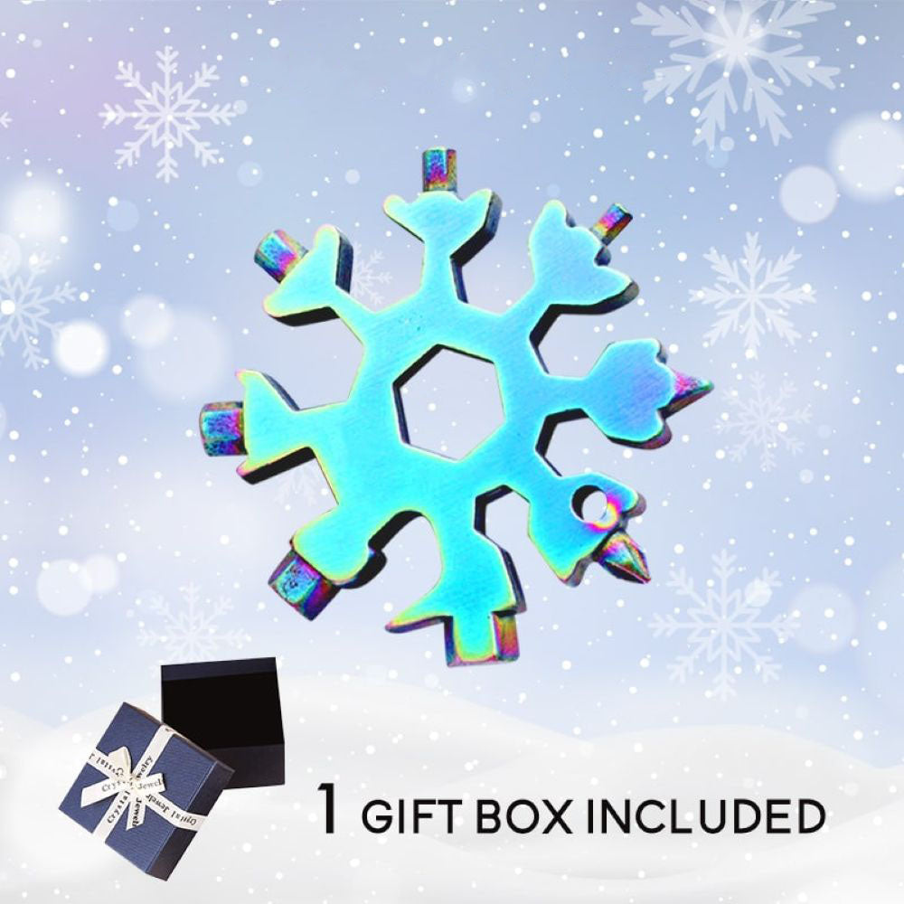 Snowflake - MultiTool 18-in-1 Stainless Steel Portable For Outdoor Adventure