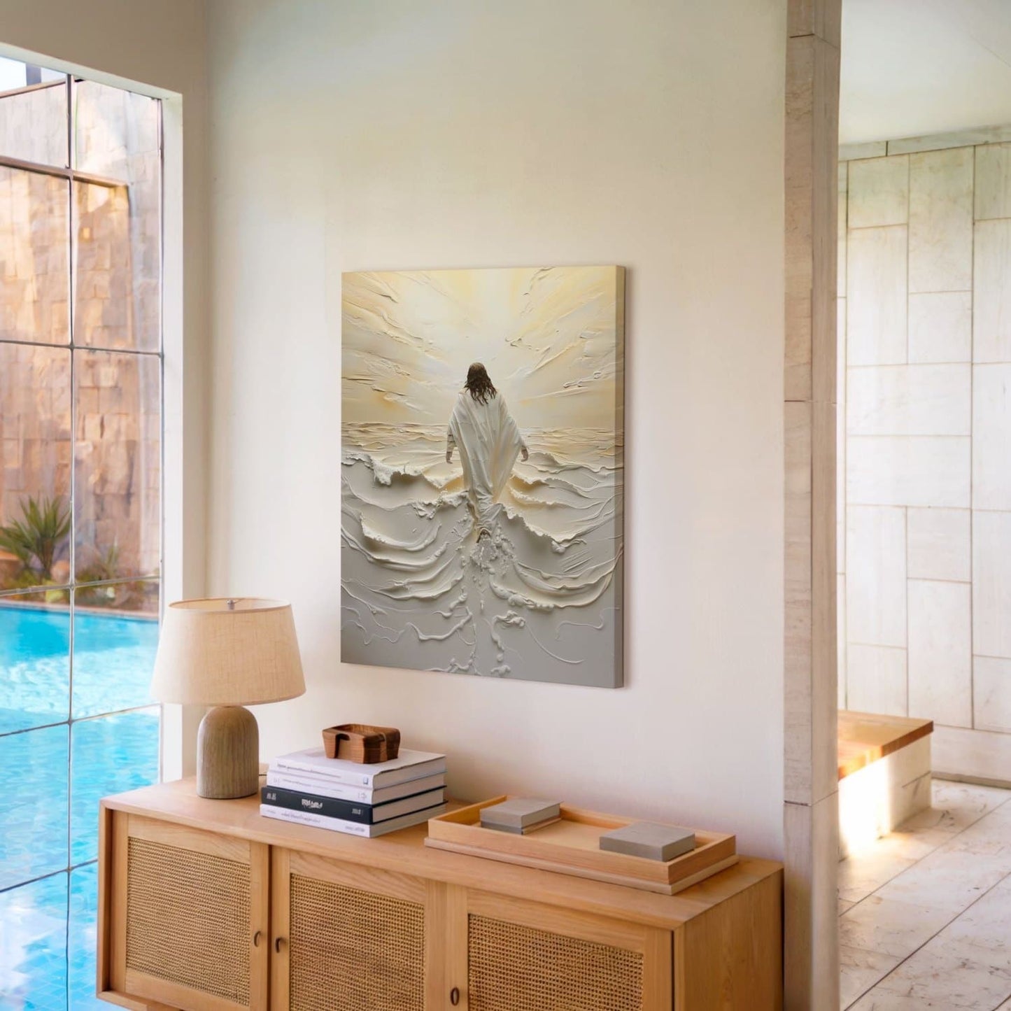 Walking on Water - C022 - Gallery Wrapped Canvas Prints