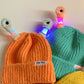 Winter Parent-Child Cute Glowing Little Monster Knit Hat