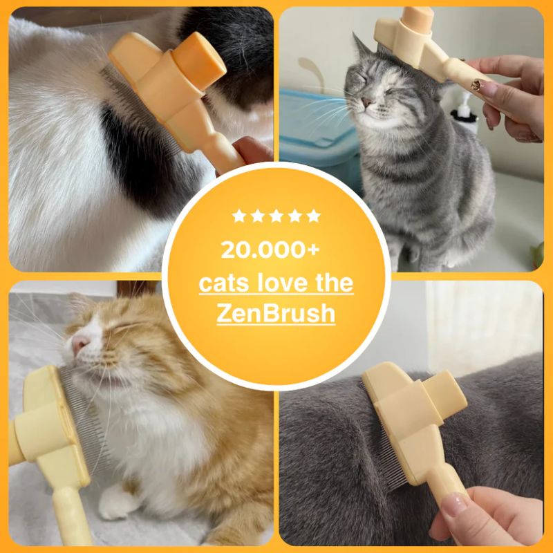 ZenBrush™ - Removes Fur & Relieves Pain