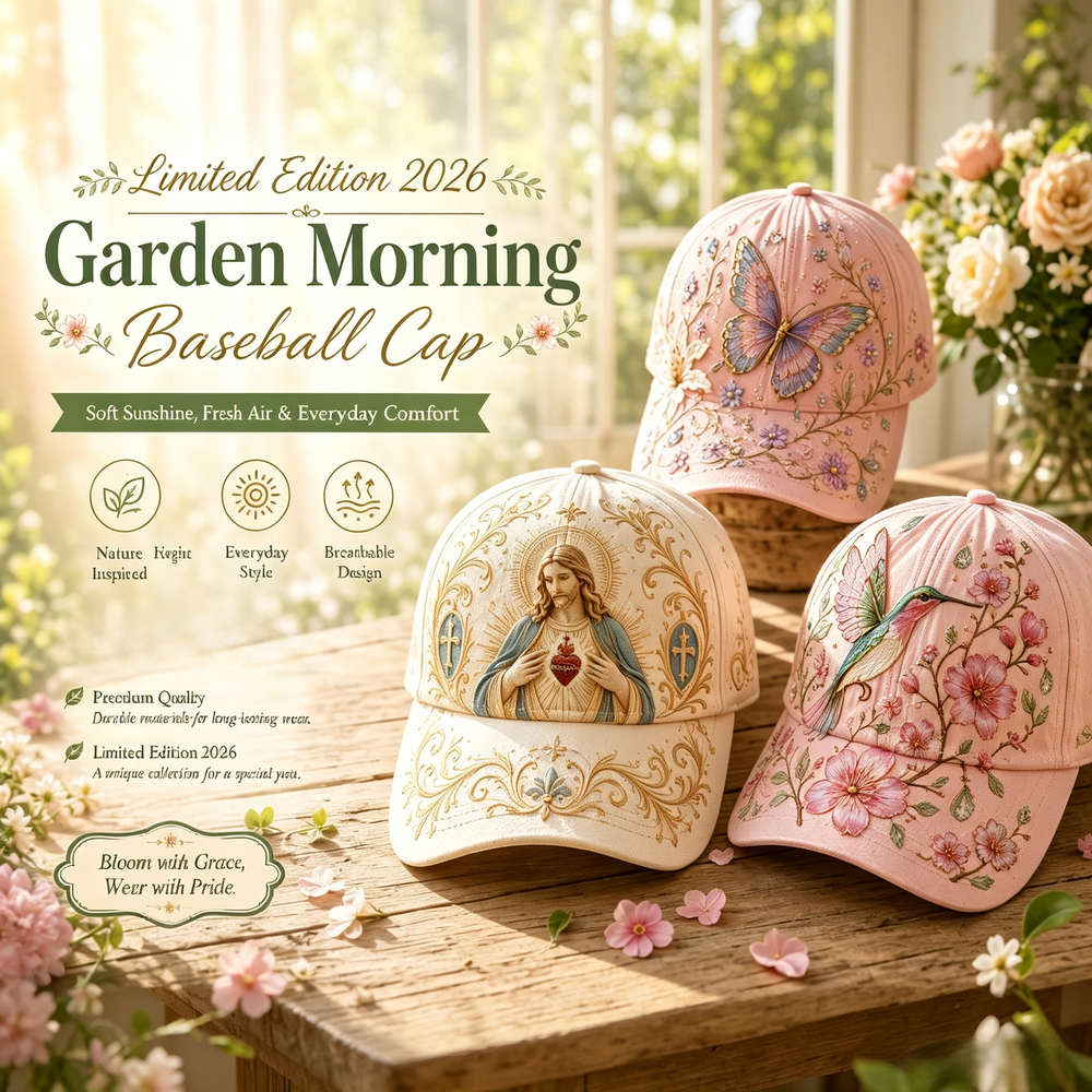 Garden Morning Cap