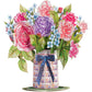Paper Love Flower Bouquet Pop-Up Card