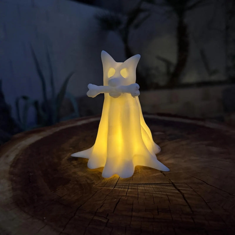 Glowing Ghost Dog