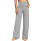 Wide Leg Pants Woman Yoga Pants with Pockets Stretch Loose Casual Lounge Sweatpants Petite/Regular/Tall