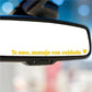 "Te Amo Maneja Con Cuidado" Car Mirror Decal Set – Cute Reflective Vinyl Stickers