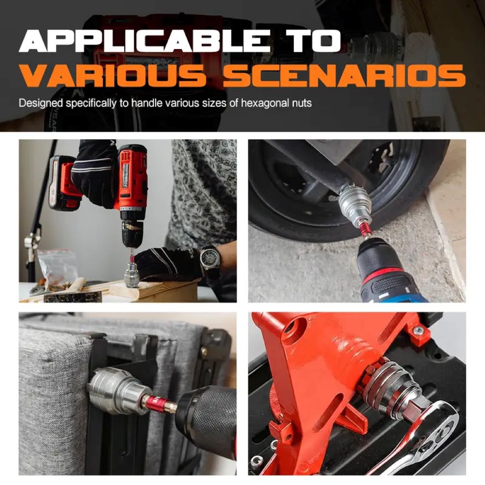 Multi-function Universal Socket Wrench Tool