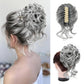 Messy Bun Hair Piece for Women – Claw Clip Fake Hair Bun Extension Natural Ponytail Hairpiece
