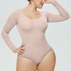 Crew Neck Long Sleeve Bodysuit