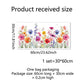 Colorful Floral Bouquet Window Sticker