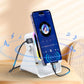 5-in-1 Wireless Induction Bluetooth Speaker with Adjustable Phone Stand