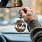 Saint Bernard In Mini Baskets Ornament - MB013