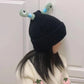 Winter Parent-Child Cute Glowing Little Monster Knit Hat