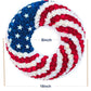 Red White and Blue Roses Patriot Wreath