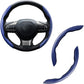 Carbon Fiber Silicone Anti-Slip Car Steering Wheel Cover Universal Fit