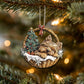 Yorkshire Terrier In Mini Baskets Ornament - MB014