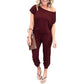 Plus Size Off-Shoulder Romper – Comfy Summer Jumpsuit