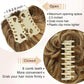 Messy Bun Hair Piece for Women – Claw Clip Fake Hair Bun Extension Natural Ponytail Hairpiece