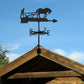 Plow Horse Stainless Steel Weathervane MW071