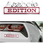 Asshole Edition - Emblem Sticker Badge, Funny Decals for Car, Truck, SUV, Motorcycle - TE009