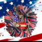 American Patriotic Star Wreath
